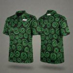 Black & Green Pattern
