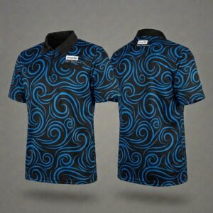 Pattern Swirl Dart Shirt