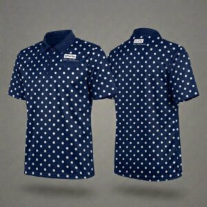 Spot Pattern Design Dart Shirt