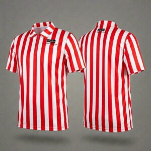 Stripe Design Dart Shirt
